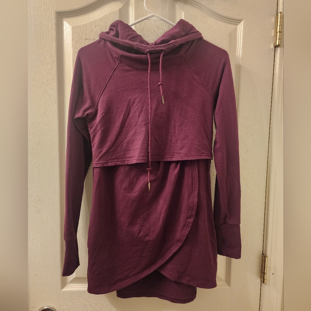 Latched Mama Tulip Nursing Hoodie